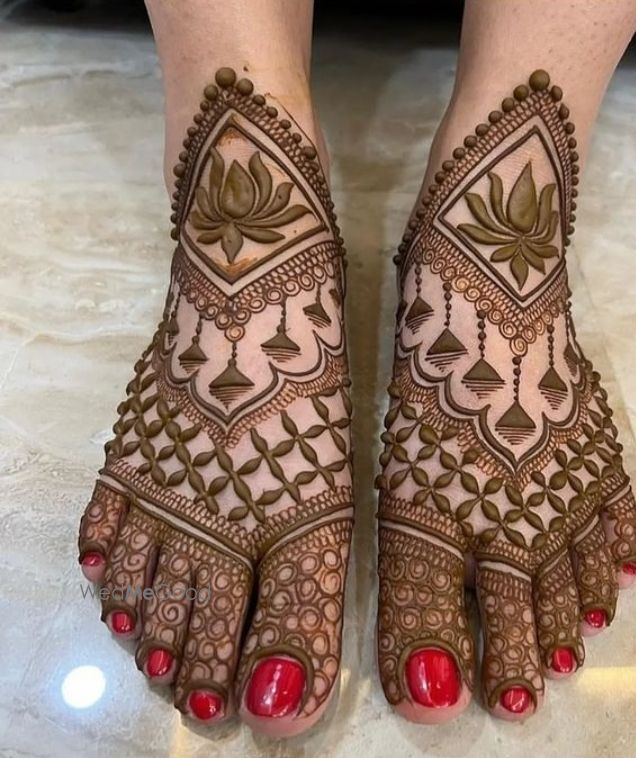 Photo From leg bridal mehndi designs - By Govind Mehandi Artist Bangalore