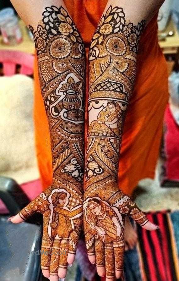 Photo From bridal mehndi designs - By Govind Mehandi Artist Bangalore