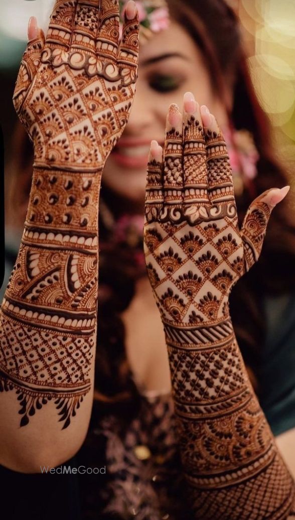 Photo From bridal back hand mehndi design - By Govind Mehandi Artist Bangalore