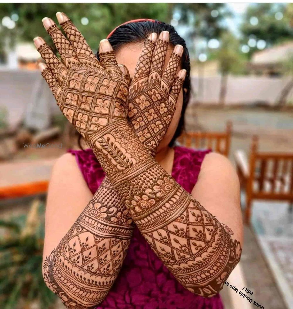 Photo From bridal back hand mehndi design - By Govind Mehandi Artist Bangalore