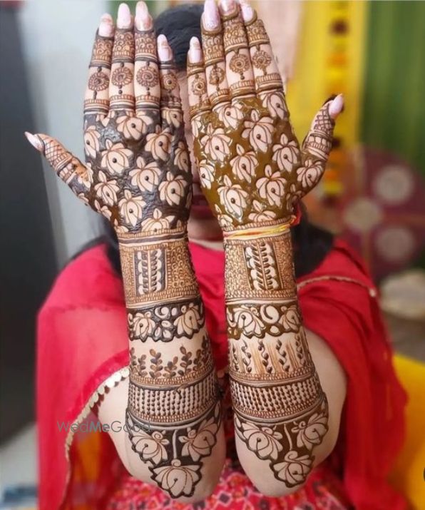 Photo From bridal back hand mehndi design - By Govind Mehandi Artist Bangalore