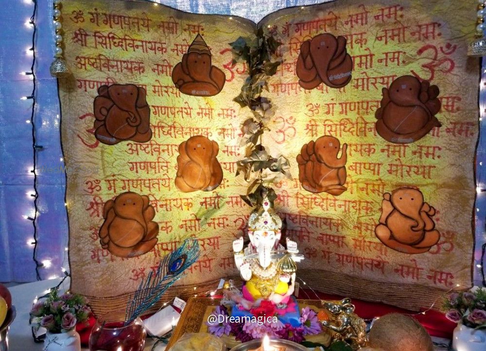 Photo From Ganpati Decoration - By Dreamagica