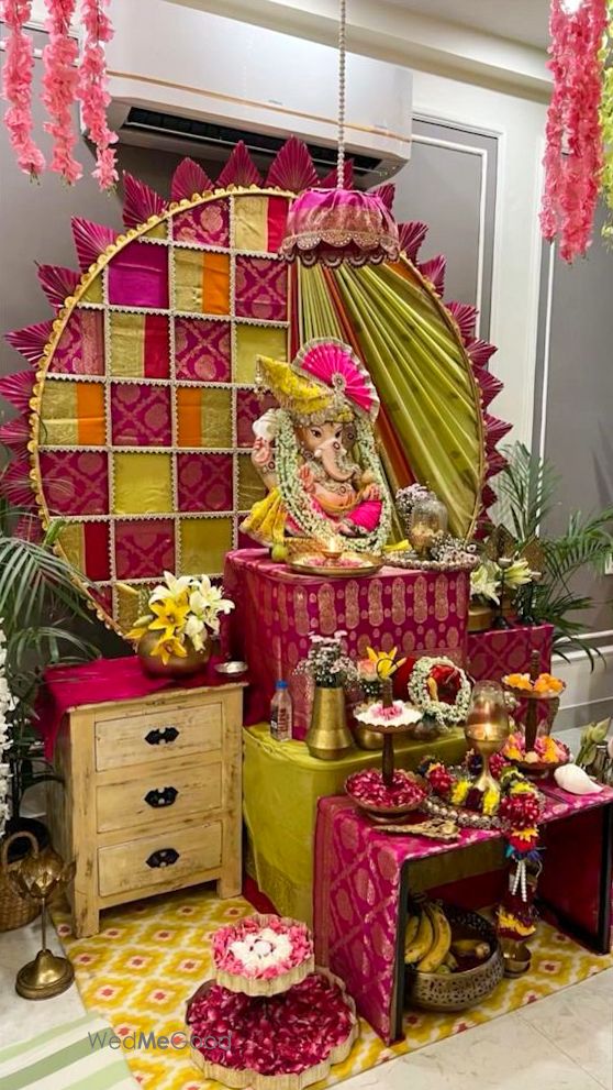 Photo From Ganpati Decoration - By Dreamagica