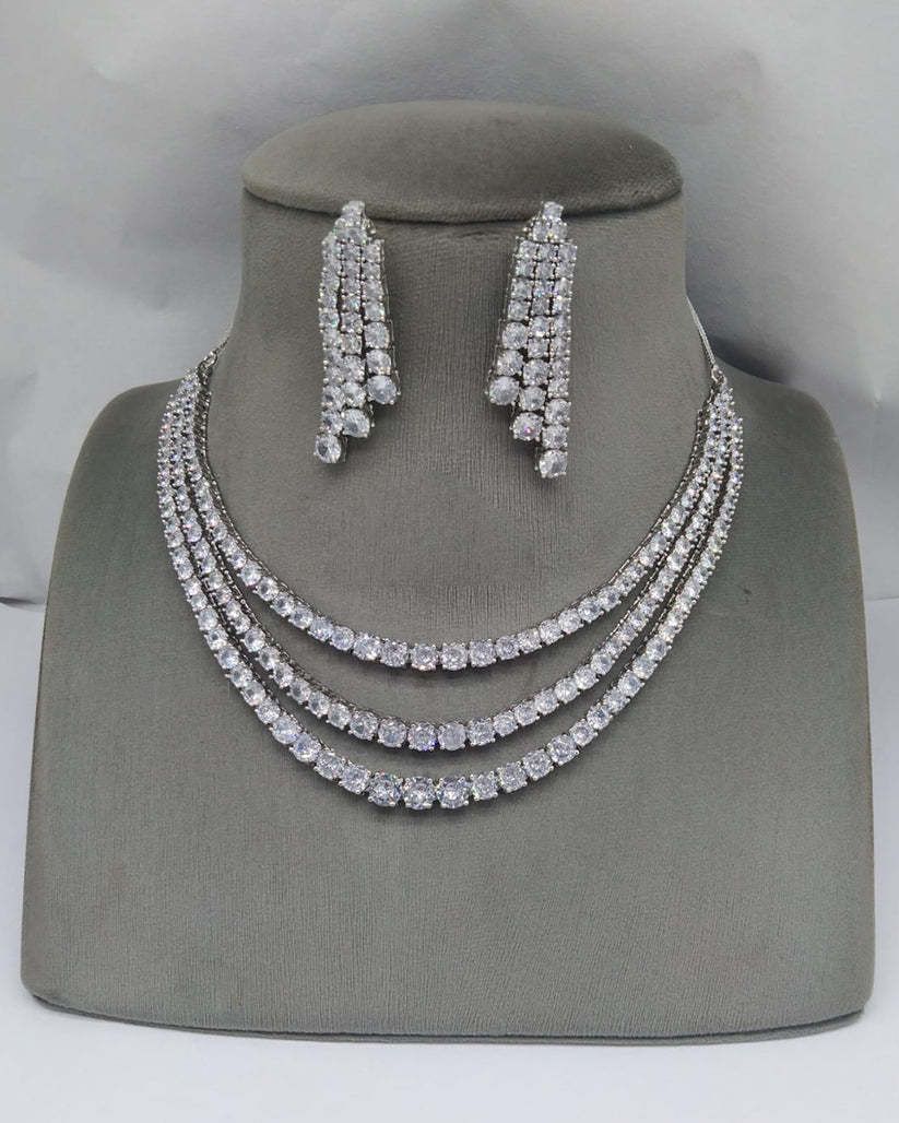 Photo From Diamond Necklace - By Forever Jewels India