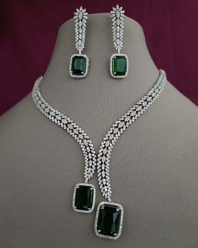 Photo From Diamond Necklace - By Forever Jewels India