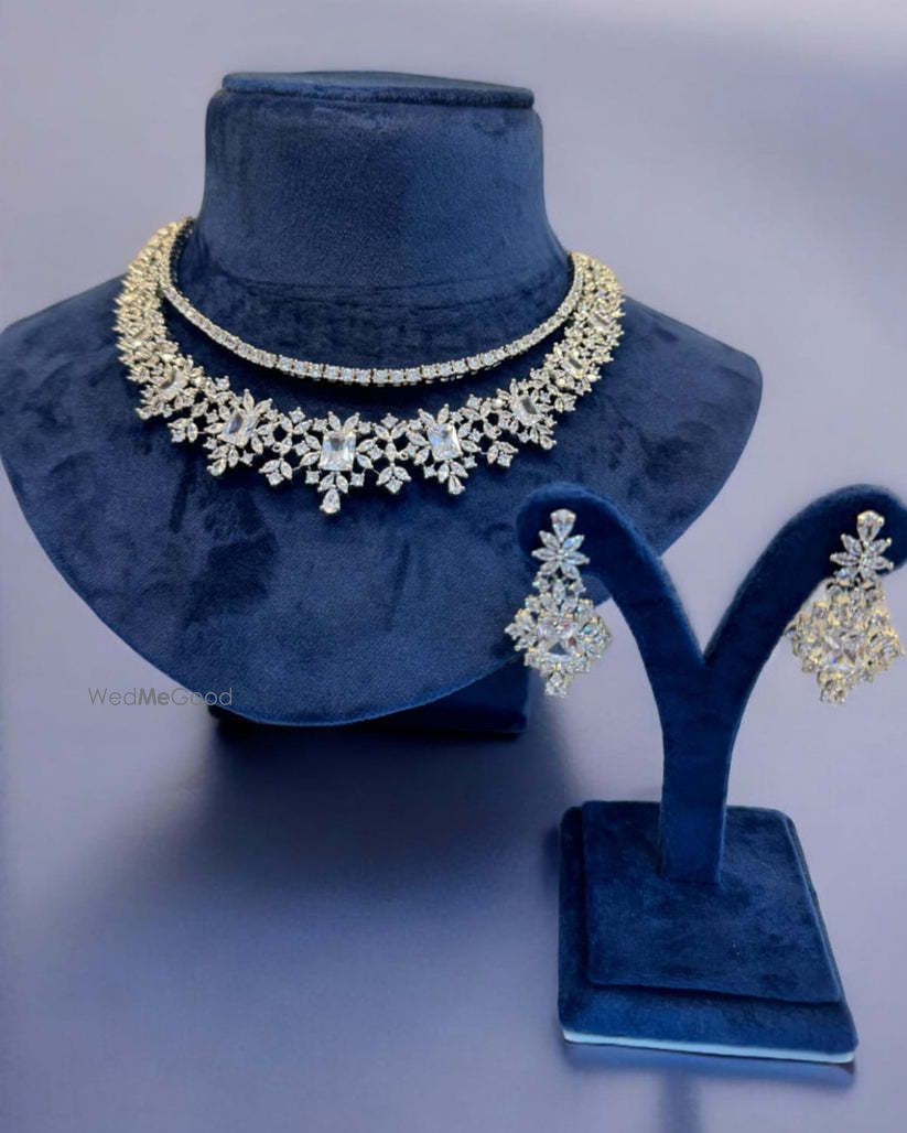 Photo From Diamond Necklace - By Forever Jewels India