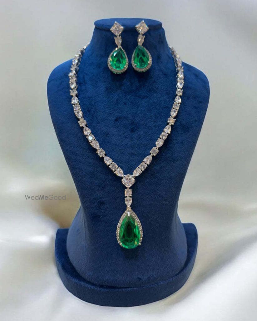 Photo From Diamond Necklace - By Forever Jewels India