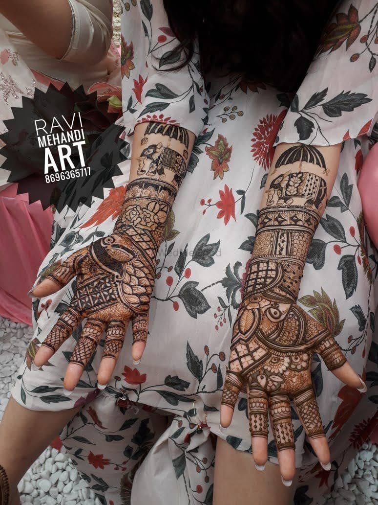 Photo From hd mehandi designs - By Ravi Mehandi Art