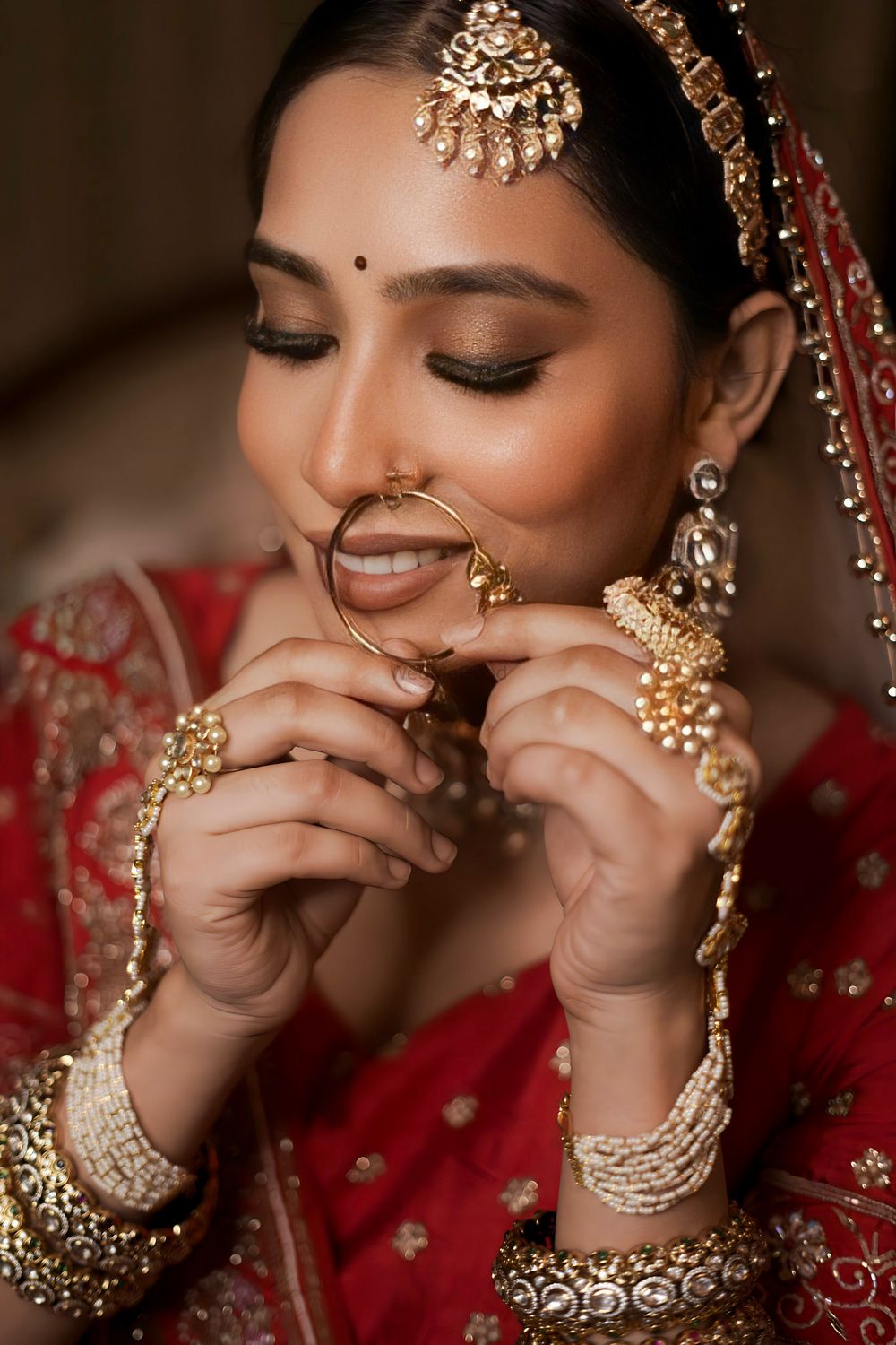 Photo From North Indian Bridal Makeup - By Makeup By Needhi KKansal