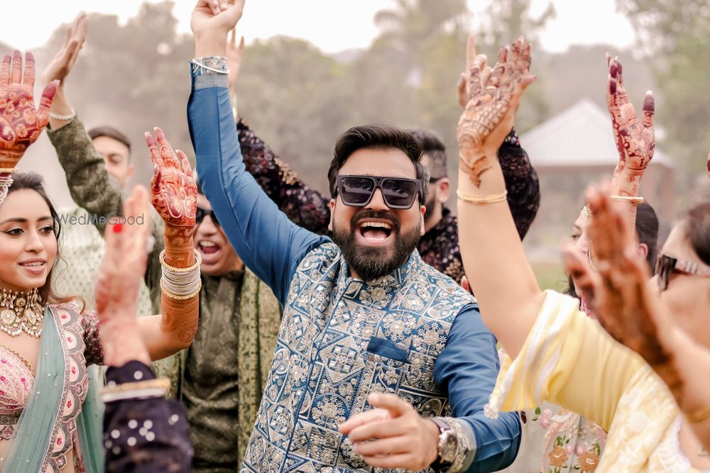 Photo From Aishwarya & Nikhil, Mehendi & Sangeet Ceremony - By Pinakin Studios