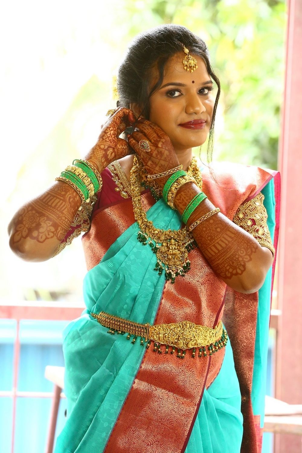 Photo From Mahalakshmi’s Engagement  - By Bridal Makeup by Sharmilaa