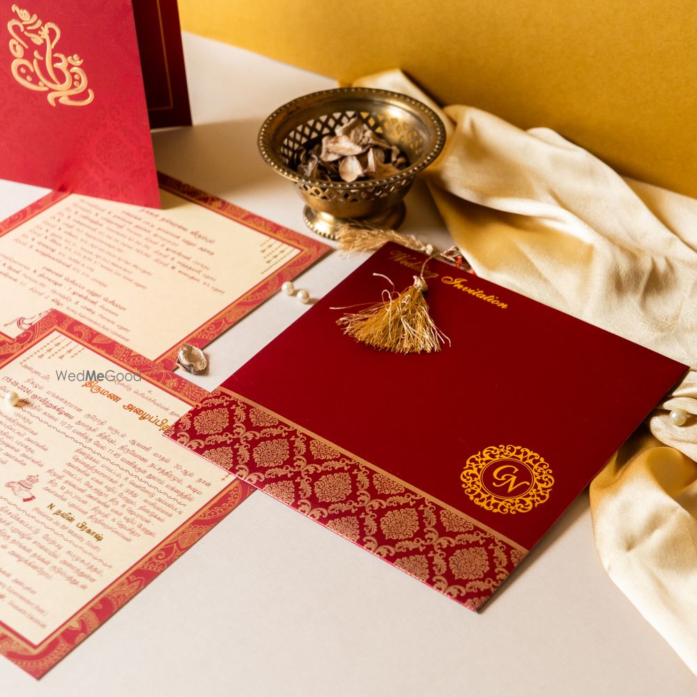 Photo From Royal Maroon - By Aishwarya Designer Invitation