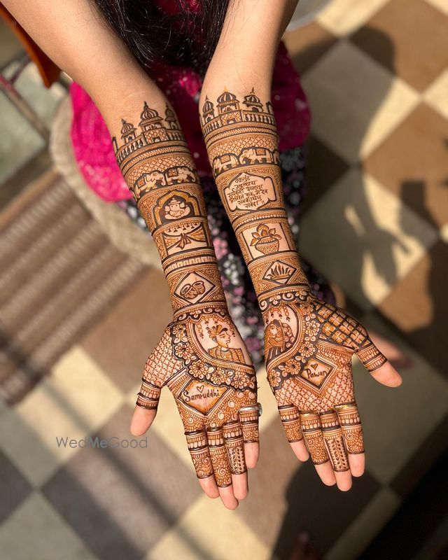 Photo From bridal mehndi design - By Raju Mehandi Artist