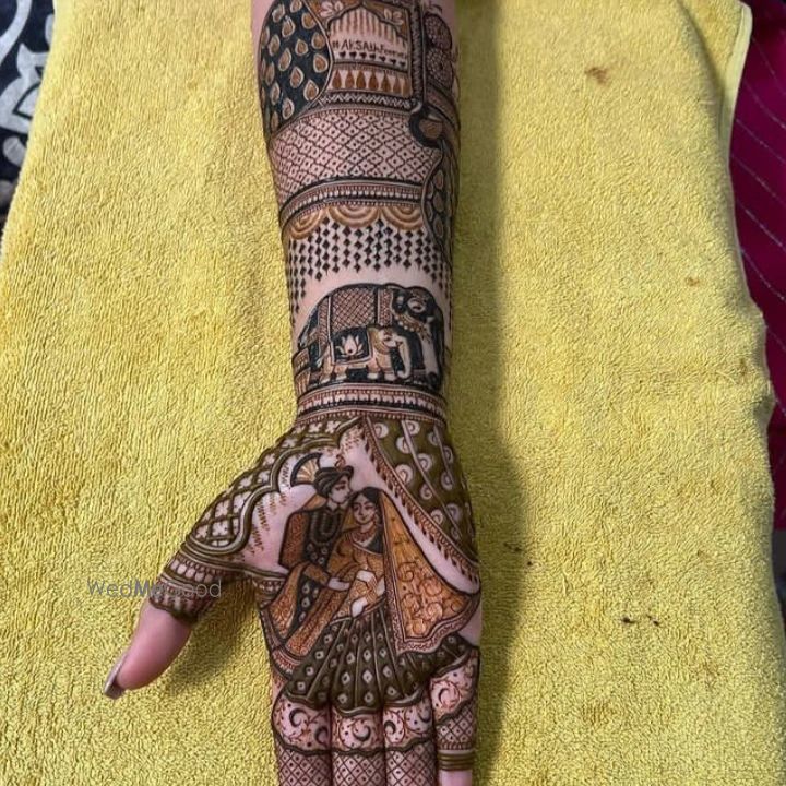 Photo From bridal mehndi design - By Raju Mehandi Artist