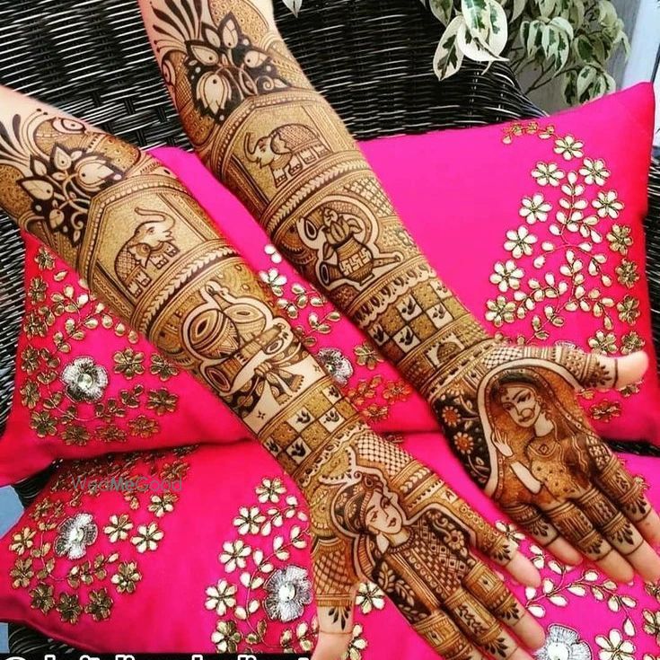 Photo From bridal mehndi design - By Raju Mehandi Artist