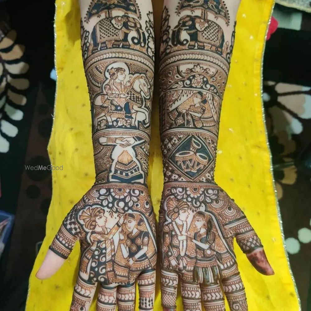 Photo From bridal mehndi design - By Raju Mehandi Artist