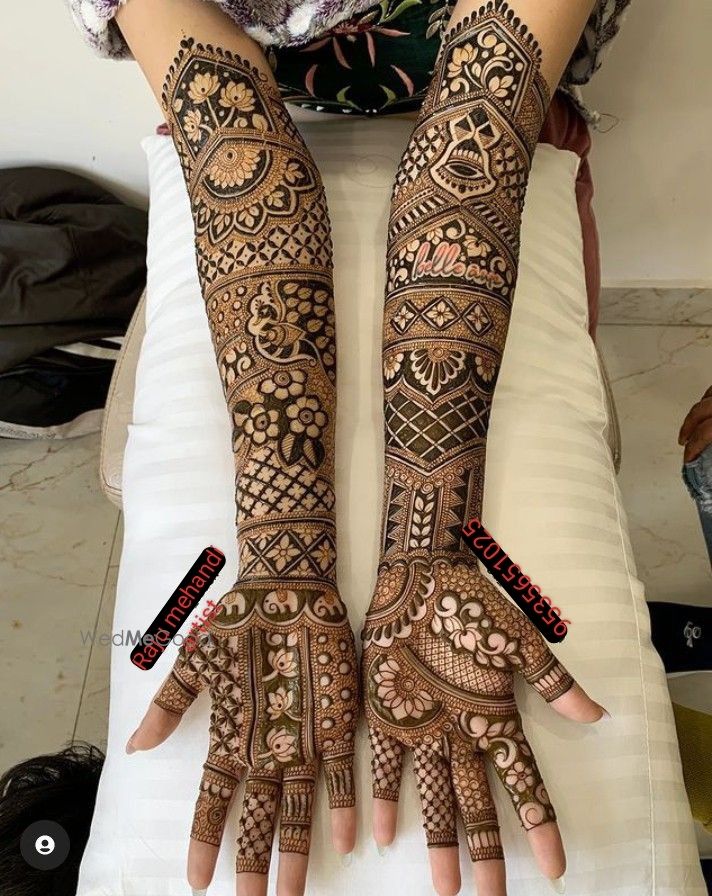 Photo From bridal mehndi design - By Raju Mehandi Artist