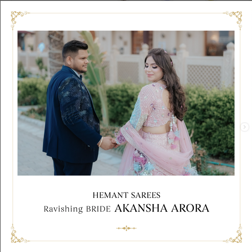 Photo From Sparkling Moments: Akansha’s Bridal Bliss - By Hemant Sarees & Lifestyle