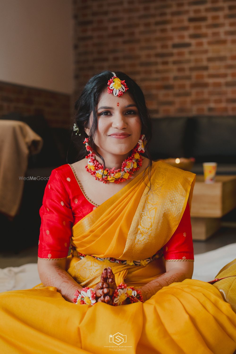 Photo From Tushita’s Haldi - By Dee Makeovers