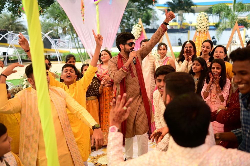 Photo From Haldi - By Emcee Harsh Nagpal