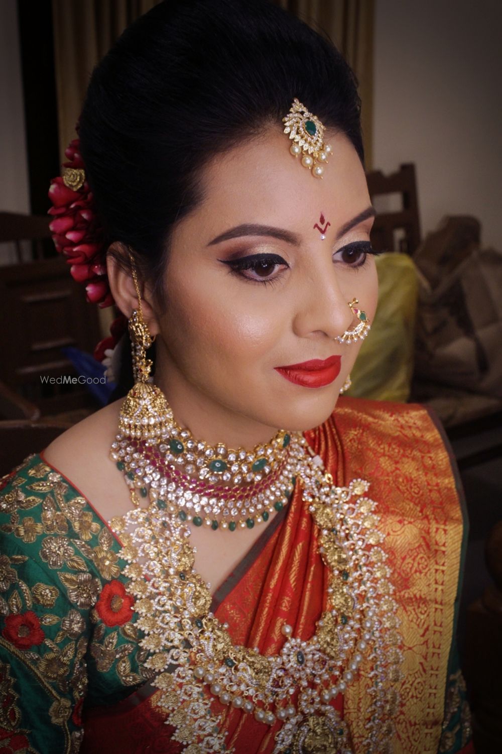 Photo From South Indian Bride's - By Make-up by Afsha Rangila