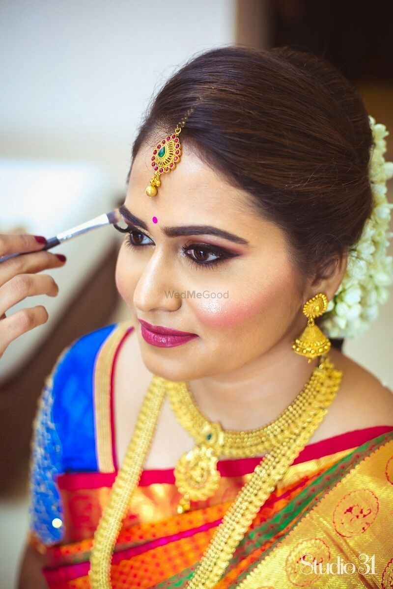 Photo From South Indian Bride's - By Make-up by Afsha Rangila