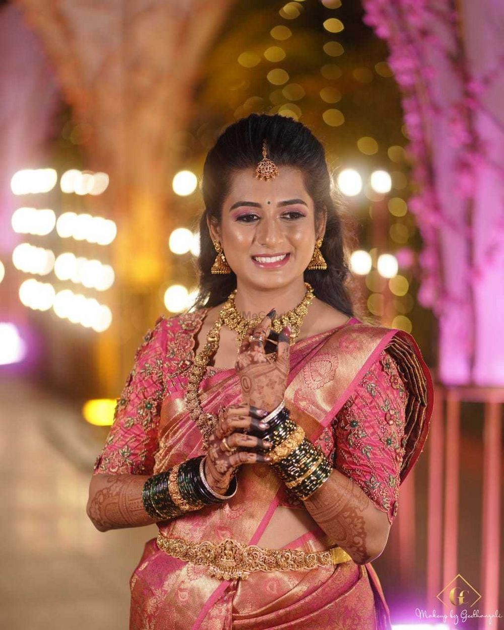 Photo From Druthi wedding - By Makeup by Geethanjali