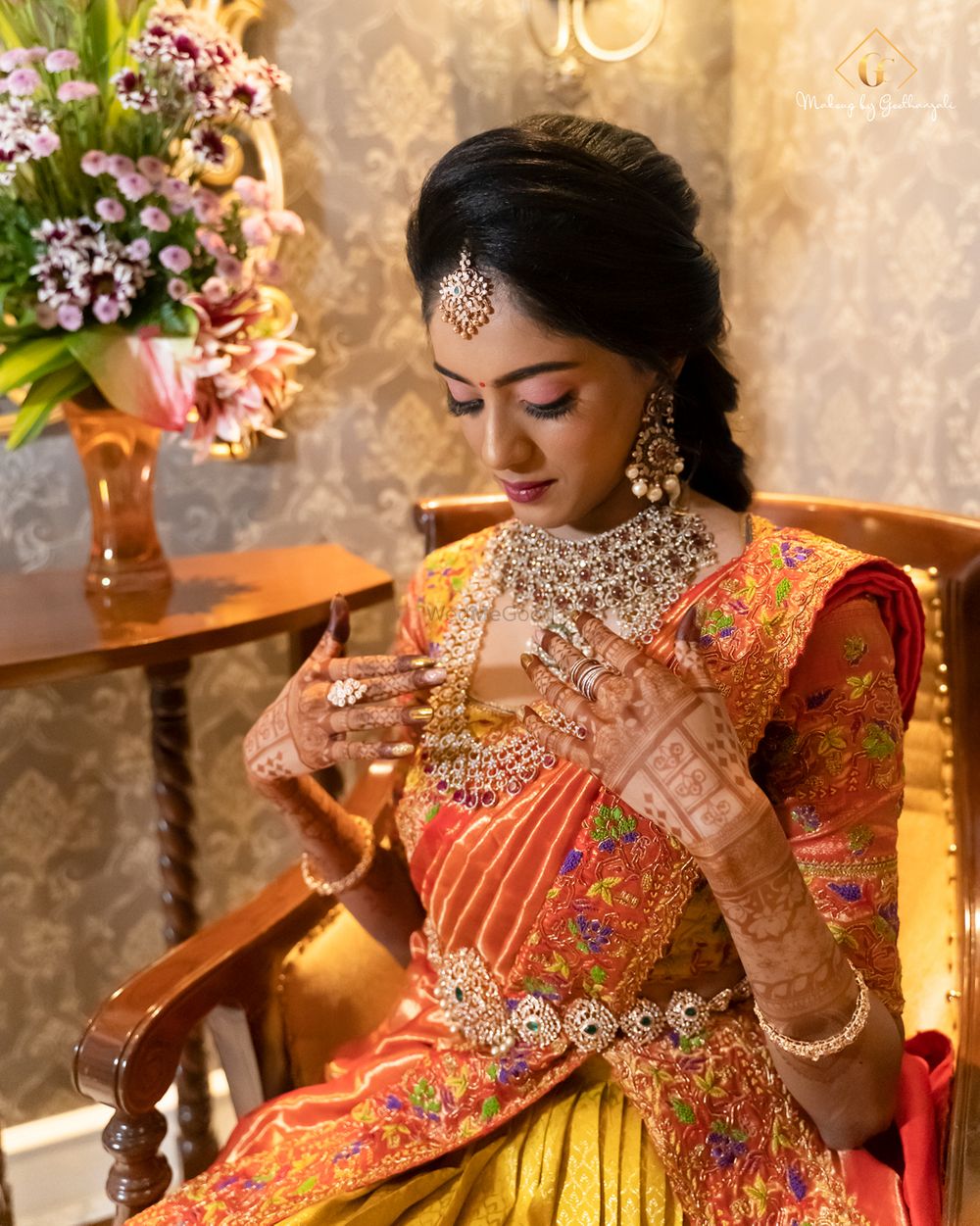 Photo From Elegant Meghna for her engagement - By Makeup by Geethanjali