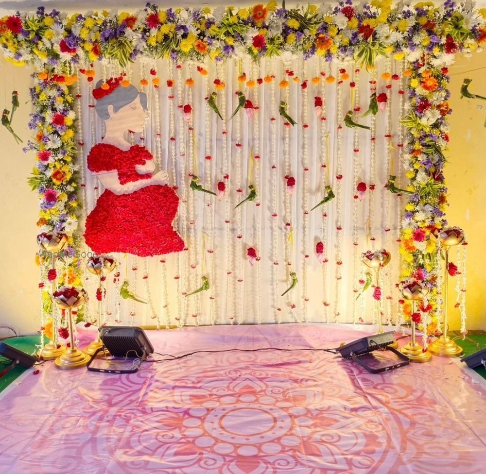 Photo From Sreemantham decor - By Fancy Flowers Decoration