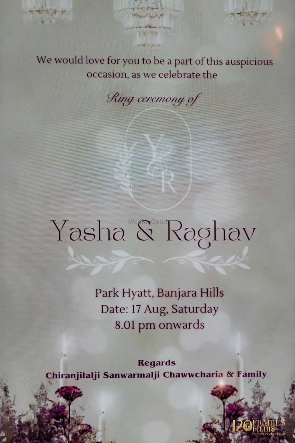 Photo From Yasha & Raghav- Ring Ceremony - By 120framesfilms