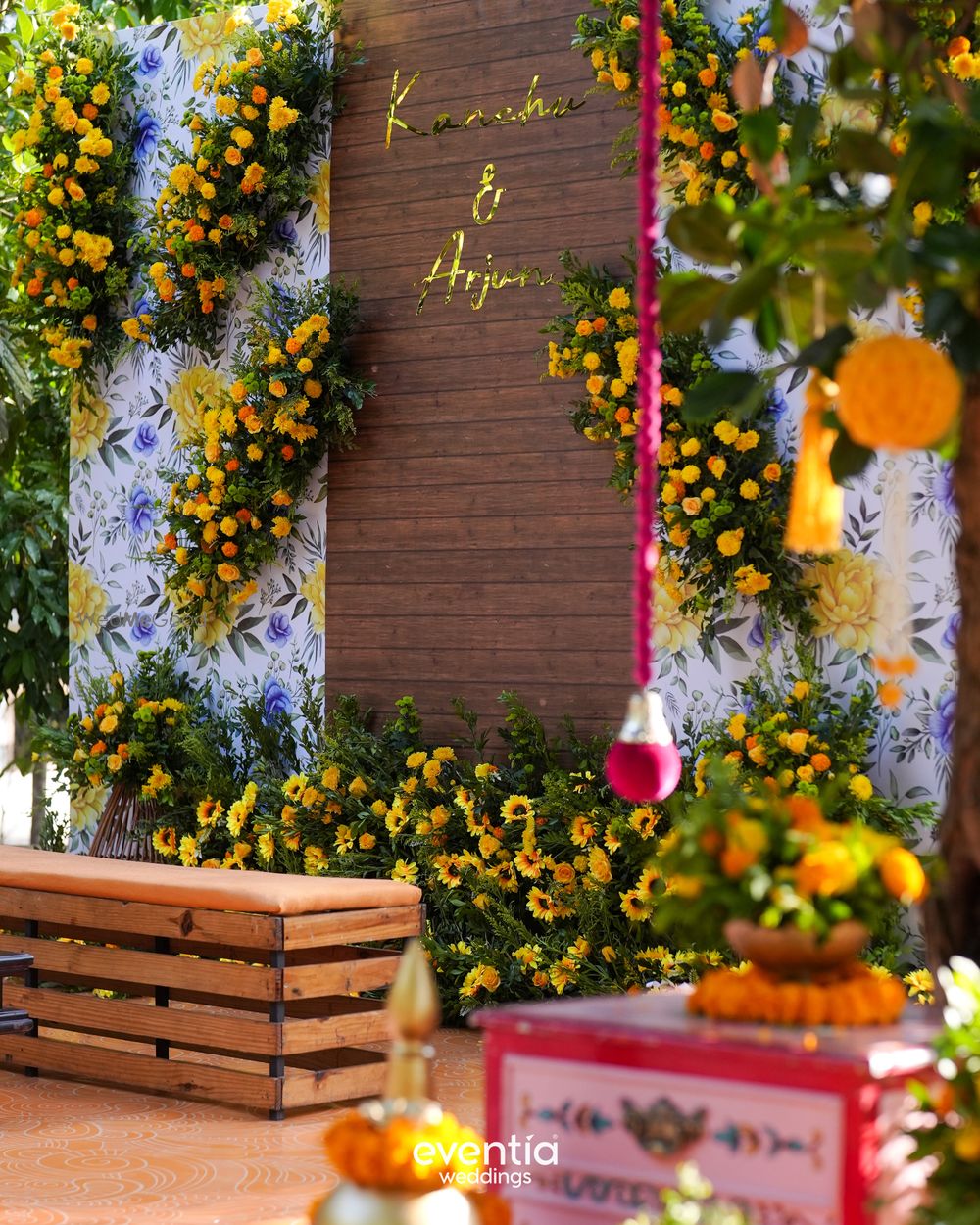 Photo From Haldi - Kanchu & Arjun - By Eventia Event Designers