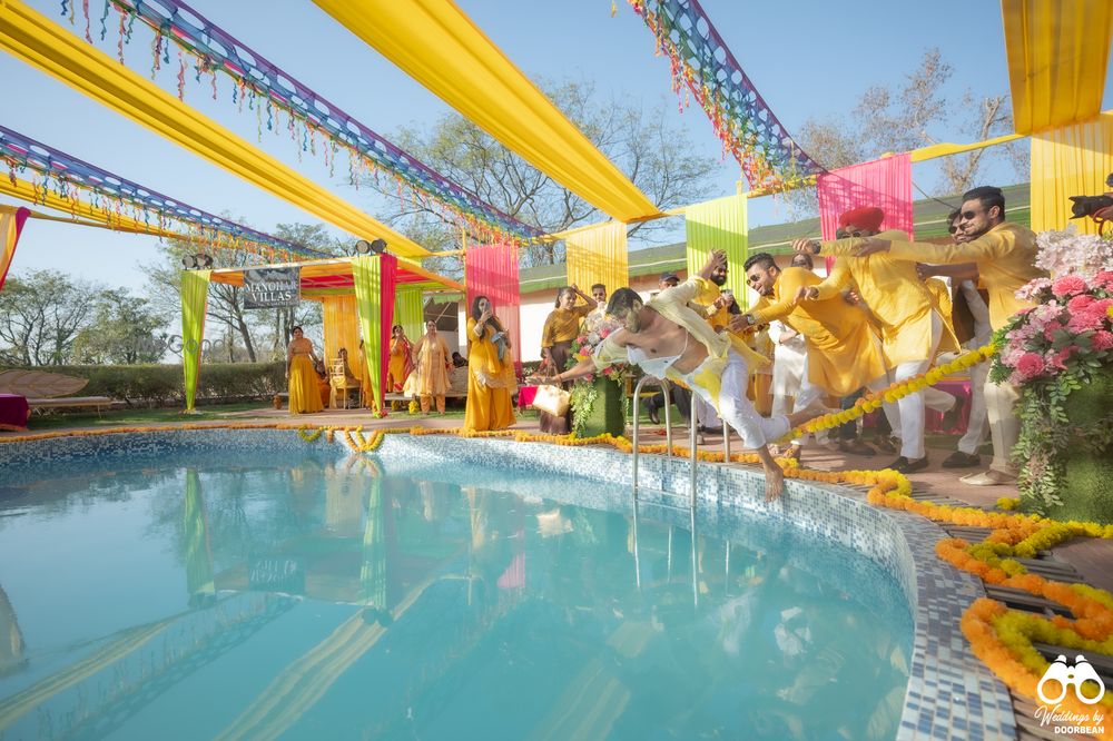 Photo From Arunima & Sahil's Haldi - By Weddings by Doorbean