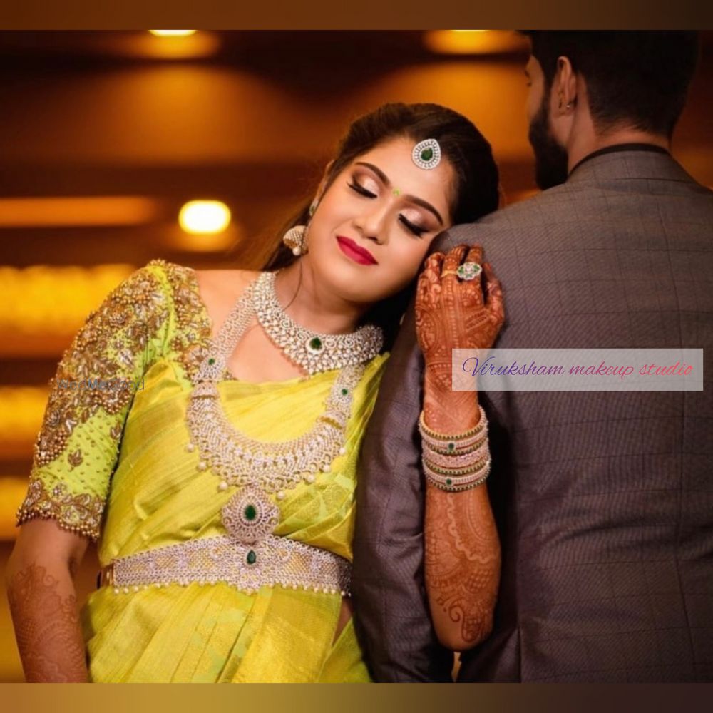 Photo From bride Aarthi - By Viruksham Makeup Studio