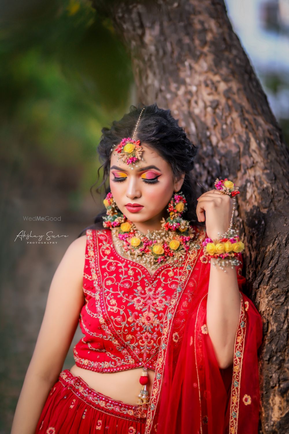 Photo From MEHENDI AND HALDI LOOK - By Vishal Makeup Studio And Academy