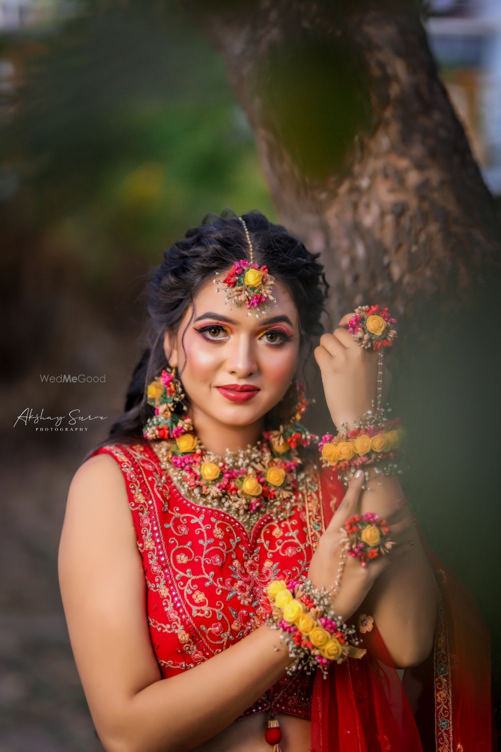 Photo From MEHENDI AND HALDI LOOK - By Vishal Makeup Studio And Academy