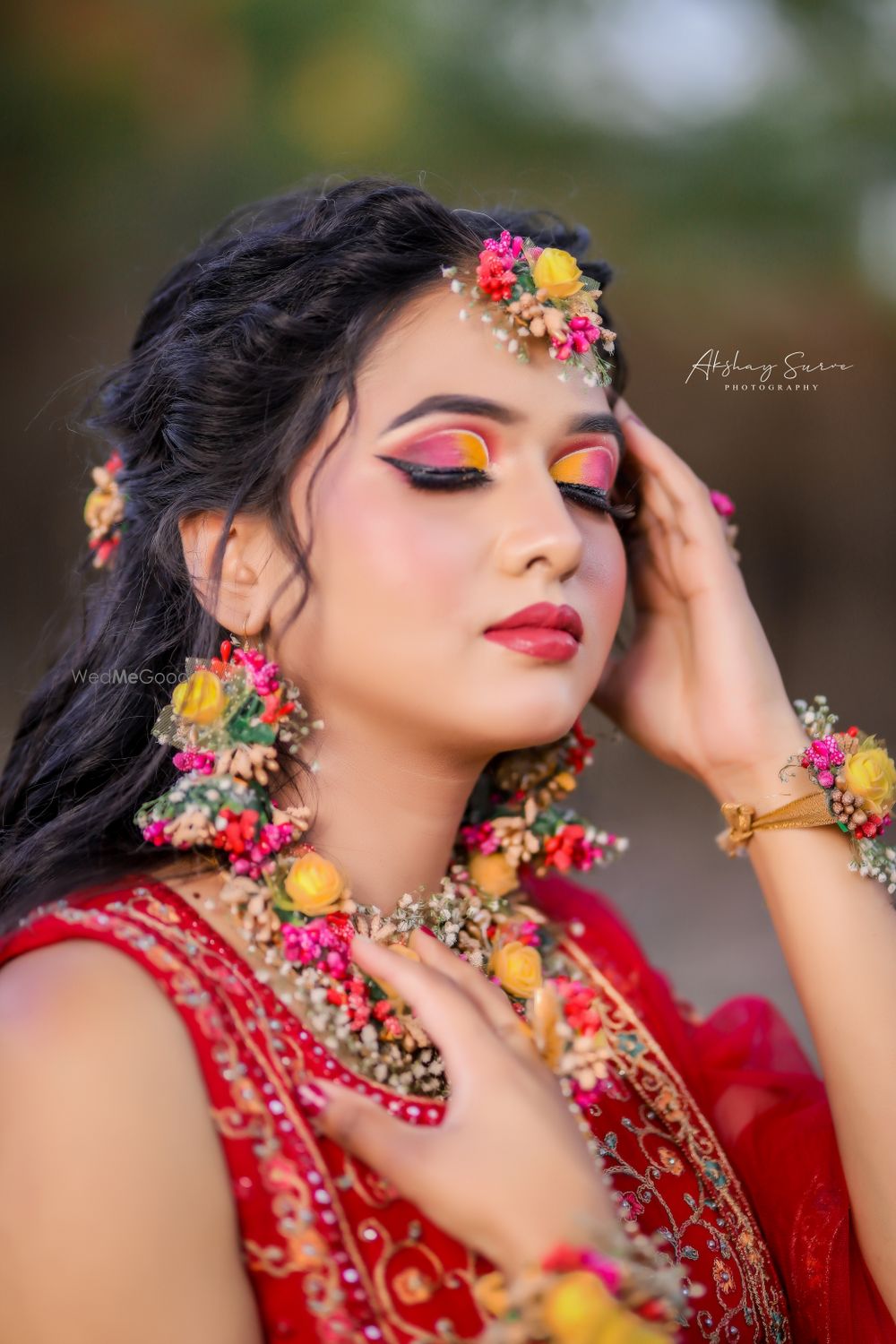 Photo From MEHENDI AND HALDI LOOK - By Vishal Makeup Studio And Academy