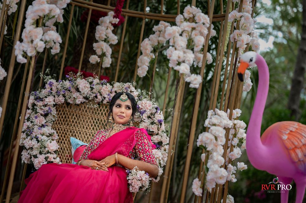 Photo From Mehendi /Haldi Look's - By Make-up by Afsha Rangila