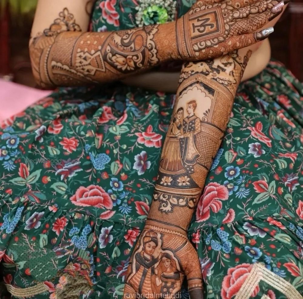 Photo From BRIDAL MEHNDI with FIGURES  - By Ravi Bridal Mehndi