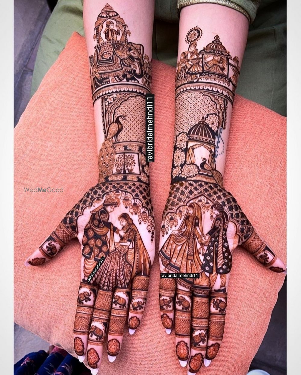 Photo From BRIDAL MEHNDI with HEAVY FIGURE sometime bridal story figures - By Ravi Bridal Mehndi