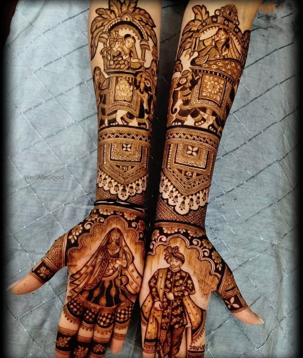 Photo From BRIDAL MEHNDI with HEAVY FIGURE sometime bridal story figures - By Ravi Bridal Mehndi