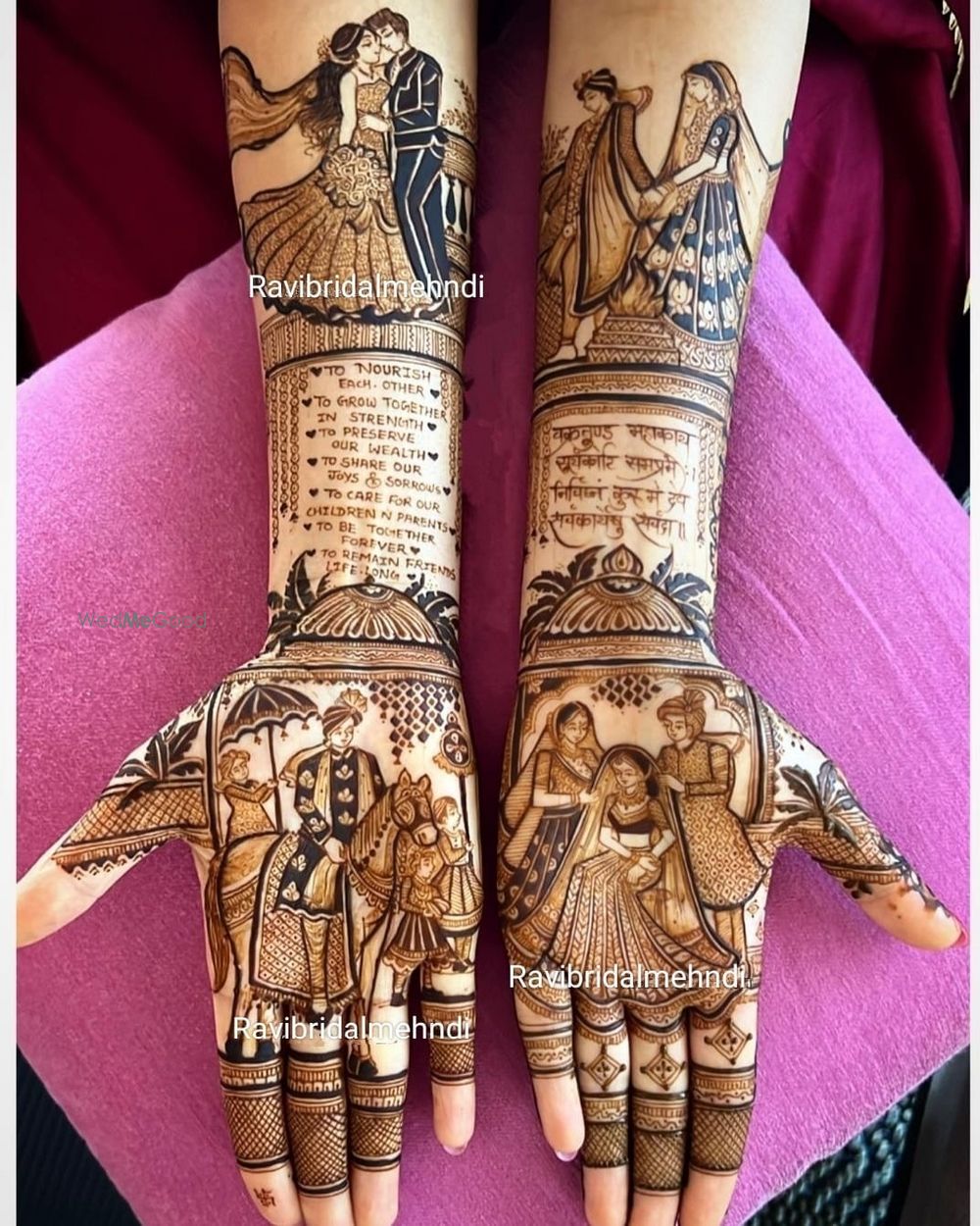 Photo From BRIDAL MEHNDI with HEAVY FIGURE sometime bridal story figures - By Ravi Bridal Mehndi