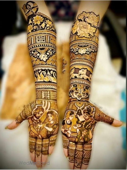 Photo From special HD mehndi special HD work - By Sandeep Mehendi Artist