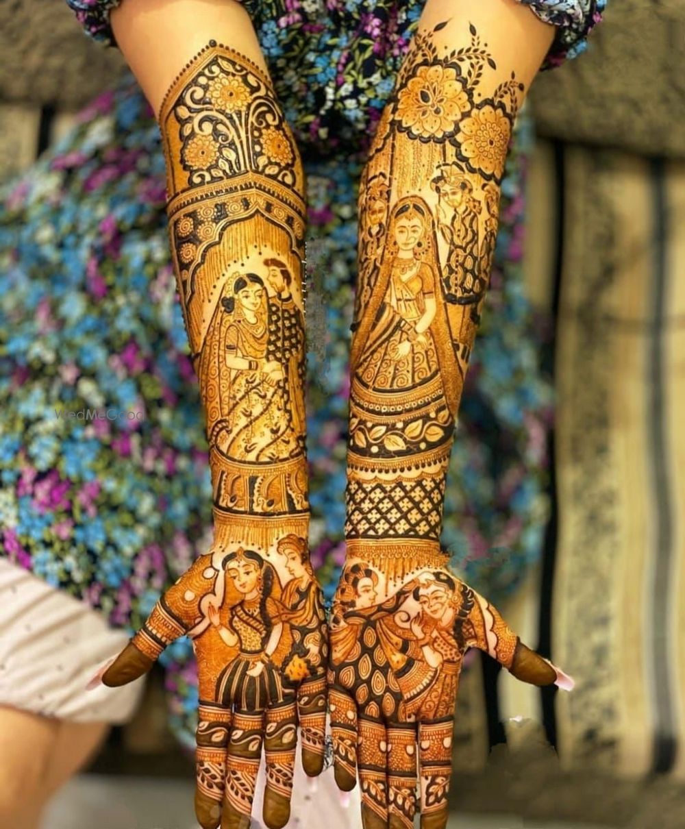 Photo From special HD mehndi special HD work - By Sandeep Mehendi Artist