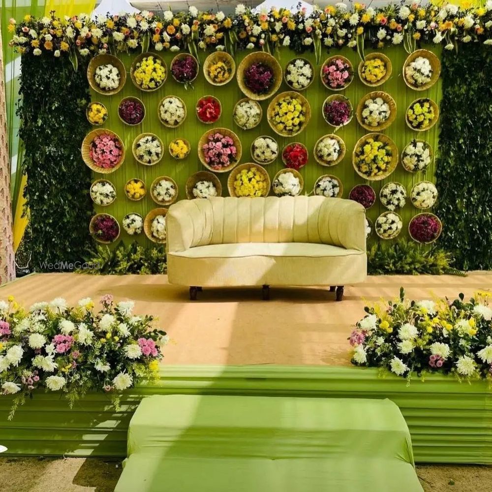 Photo From Mehndi setups & themes - By Auspicious Flower Decor and Events