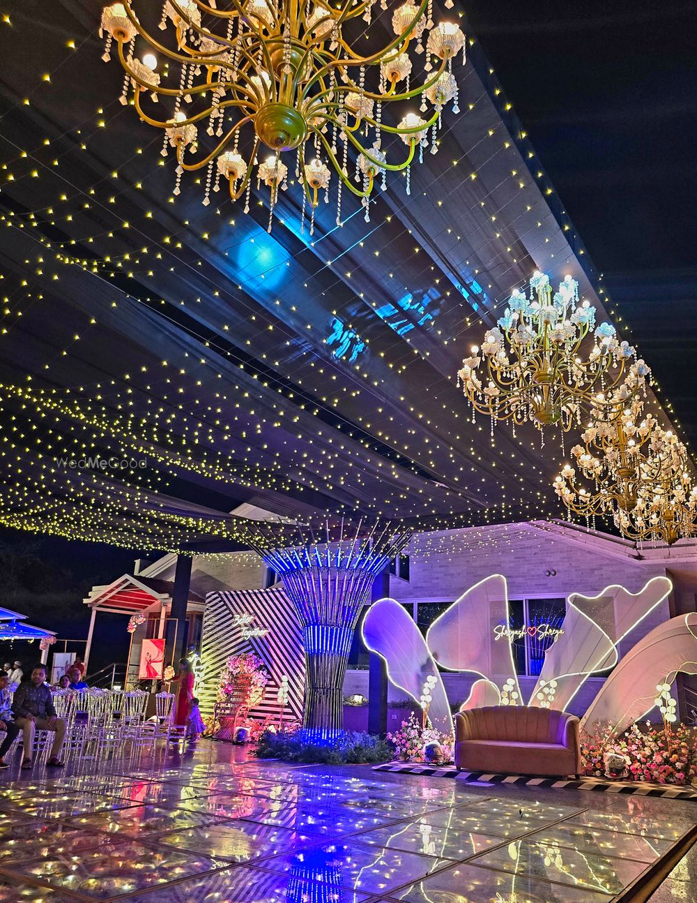 Photo From Eagleton Sangeet Decor - By Wedding Solution