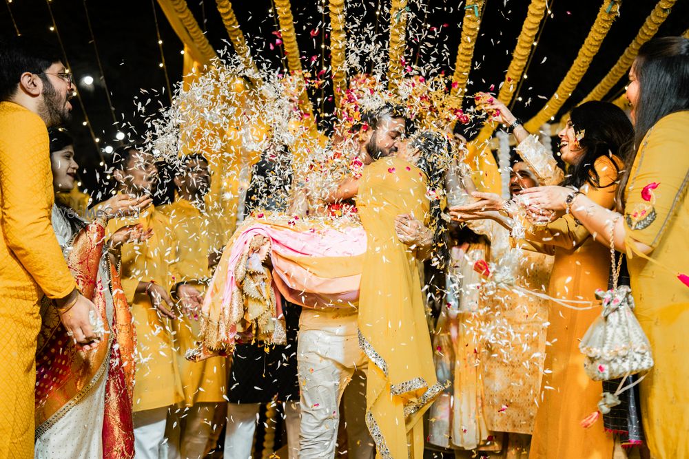 Photo From Shweta & Nirav Haldi - By Weddings by Montaged Movies