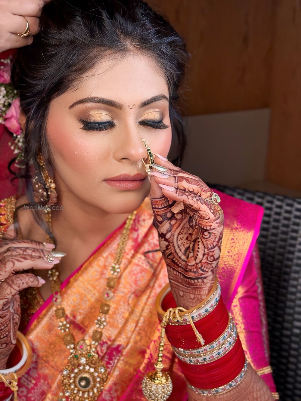 Photo From BRIDE SHIVANI- Marathi Bride & Punjabi Groom - By Makeovers by Meenakshi