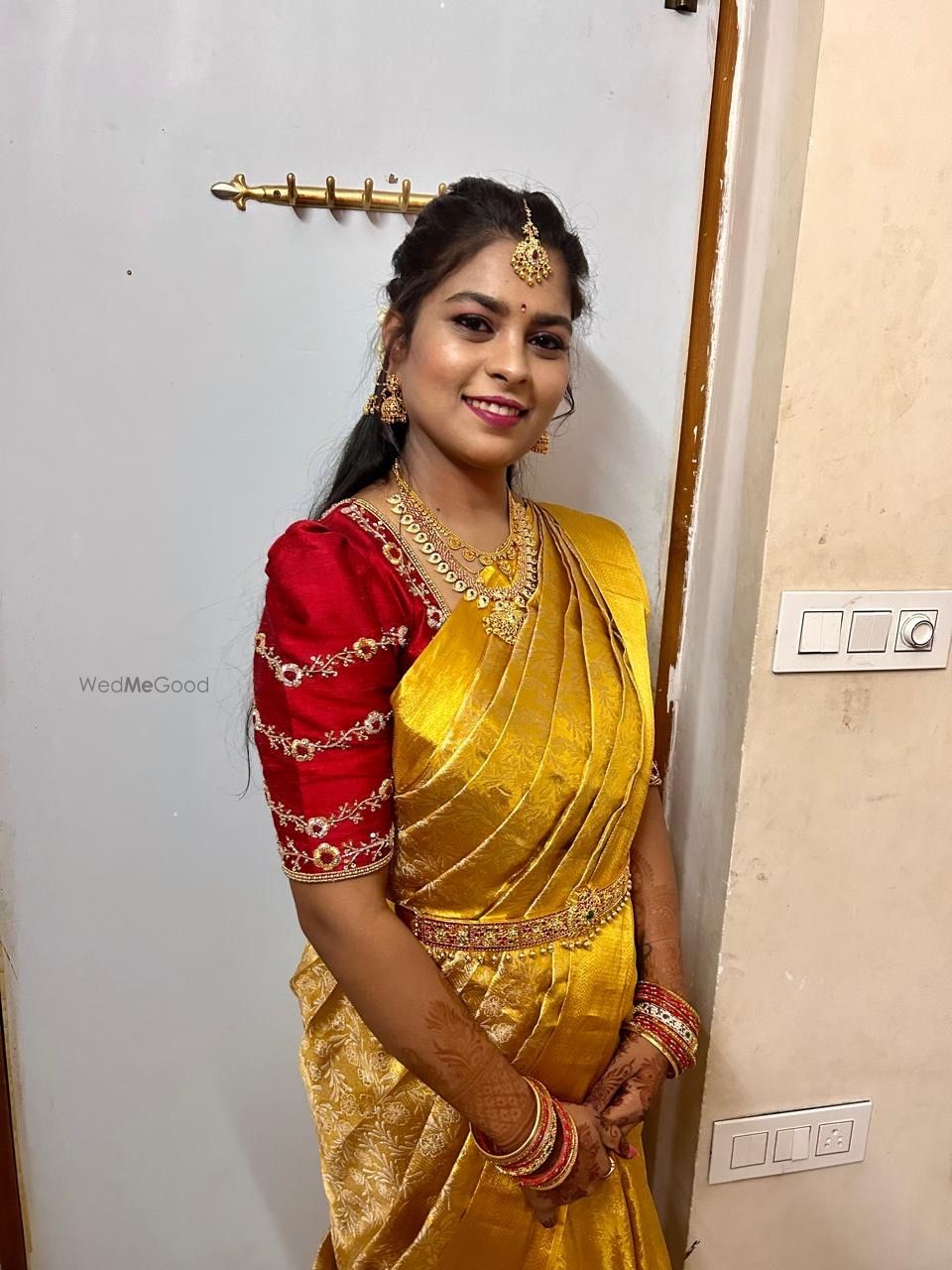 Photo From Akhila enagement ceremony  - By Makeover by Tanvi