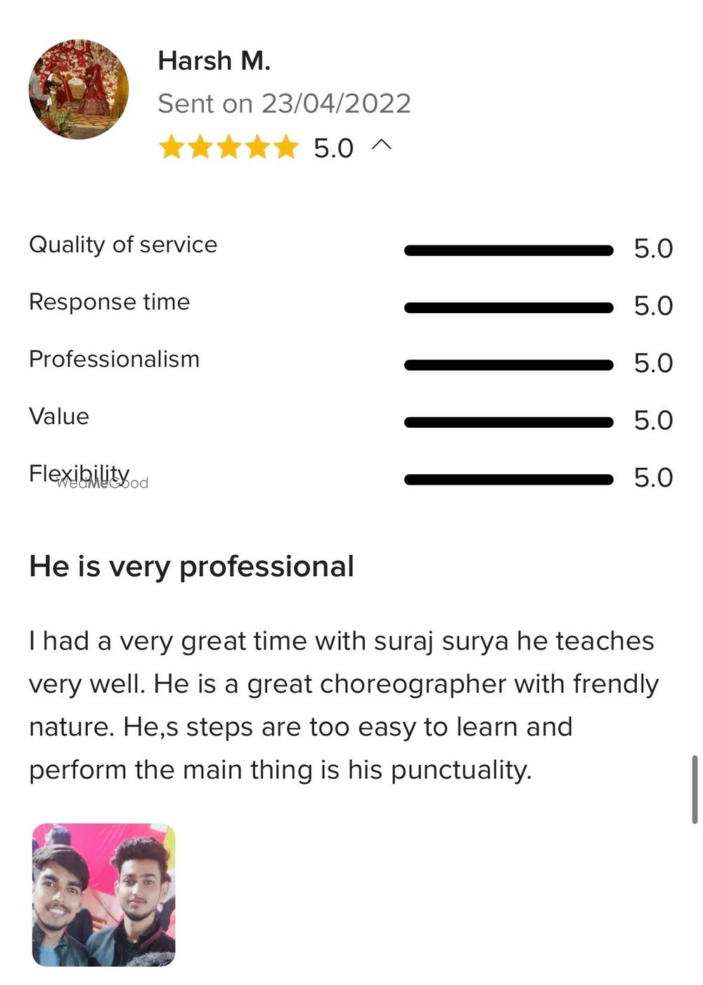 Photo From Clients Reviews  - By Suraj Surya Professional Dance School