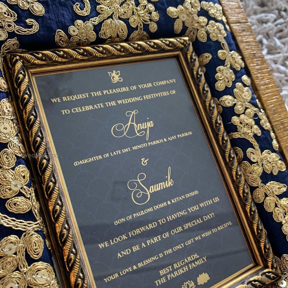 Photo From Invitation with a keepsake gift - By The Gift Trunk Co